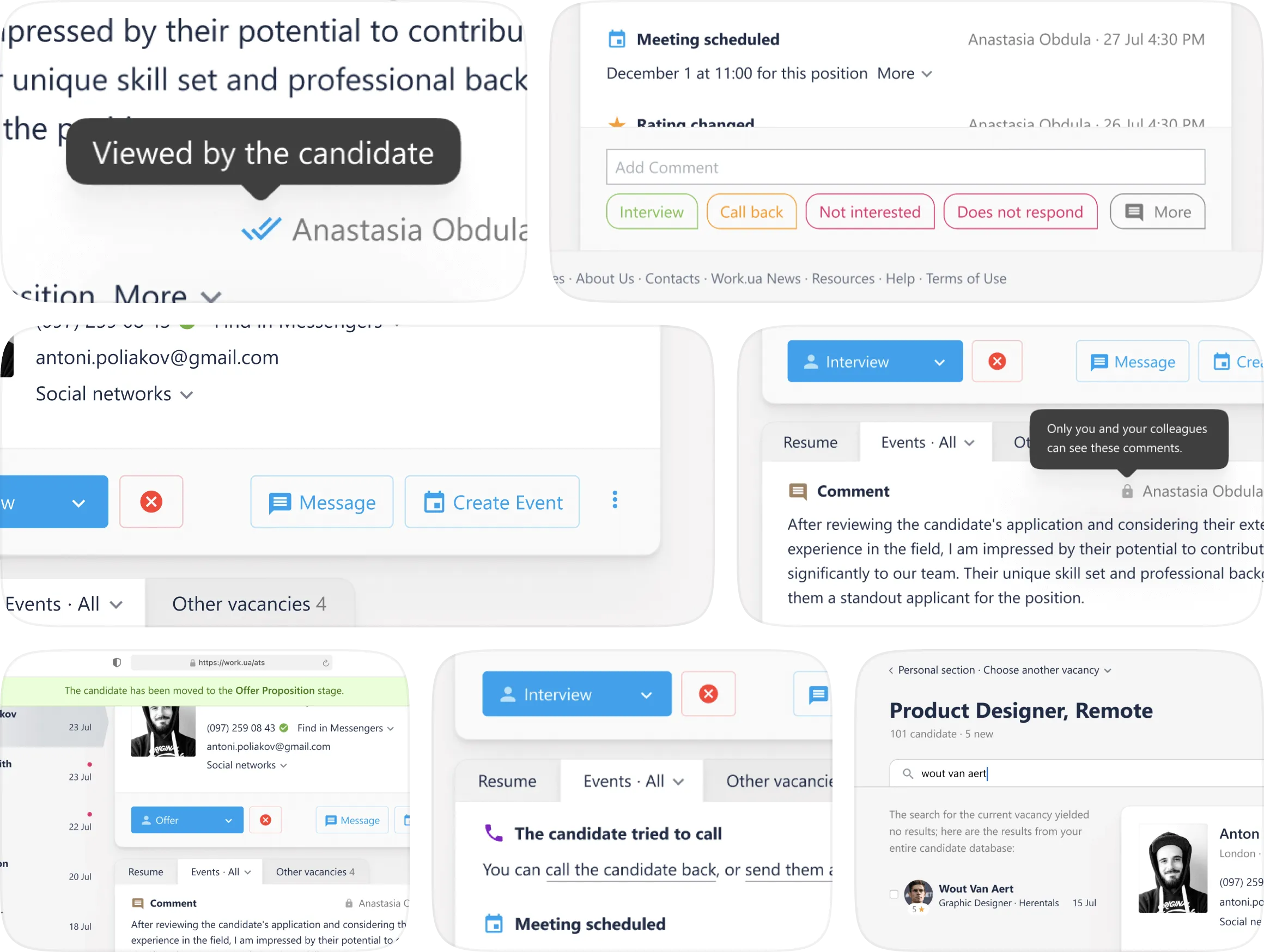 This is a mountain in Switzerland. Results of Work.ua HRM updates after the design process